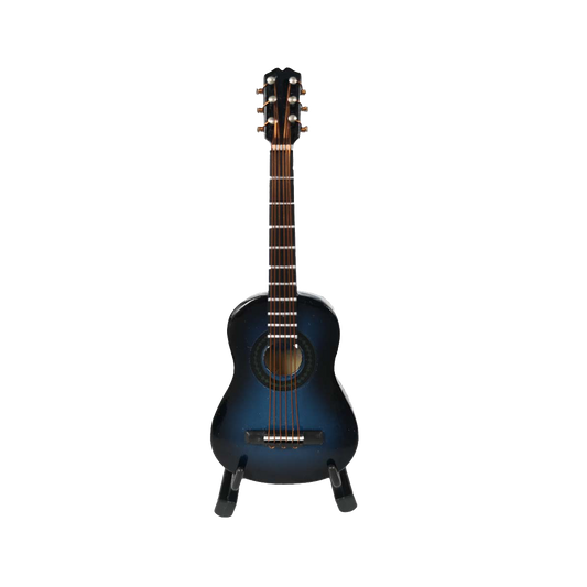 藍色吉他裝飾品 音樂掛飾 裝飾吉他 低音吉他擺飾(13cm) G-0116