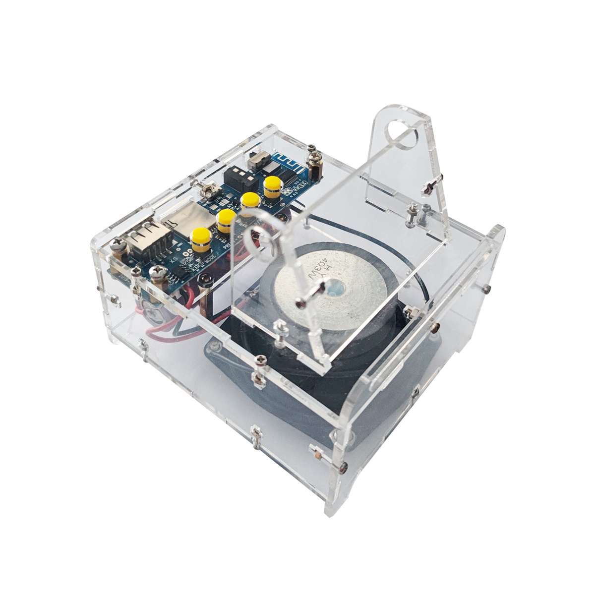ALK123 Bluetooth wireless music DIY ACRYLIC PCBA ALANO