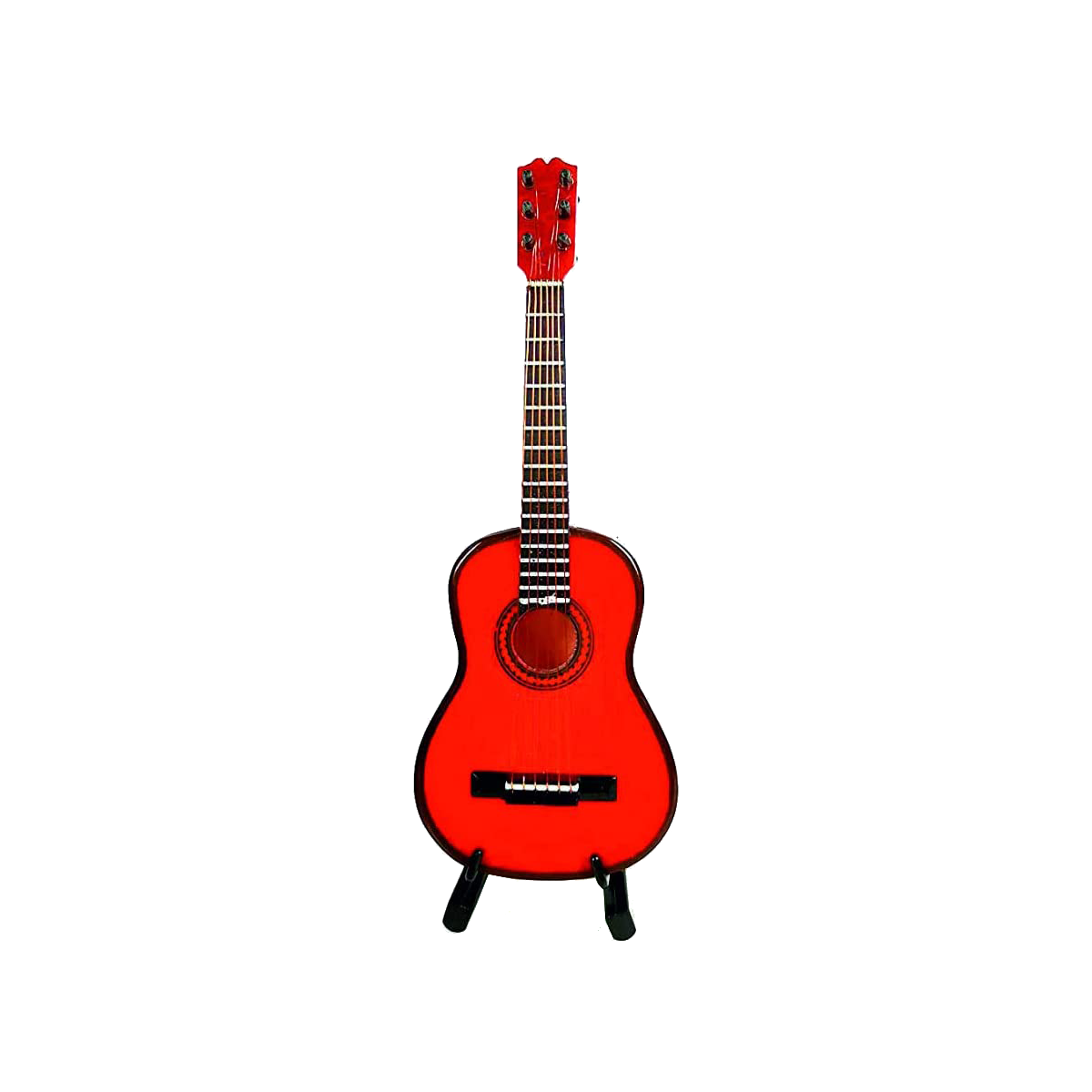 ALANO 14cm red Miniature Guitar model Mini Musical Instrument ornament guitar ornament G-0067