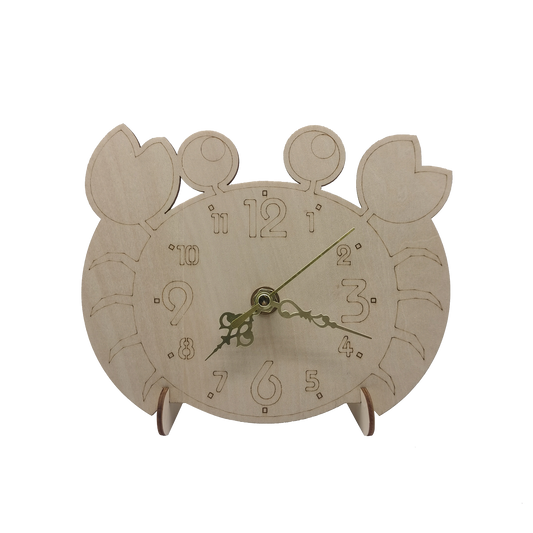 Quartz clock - crab