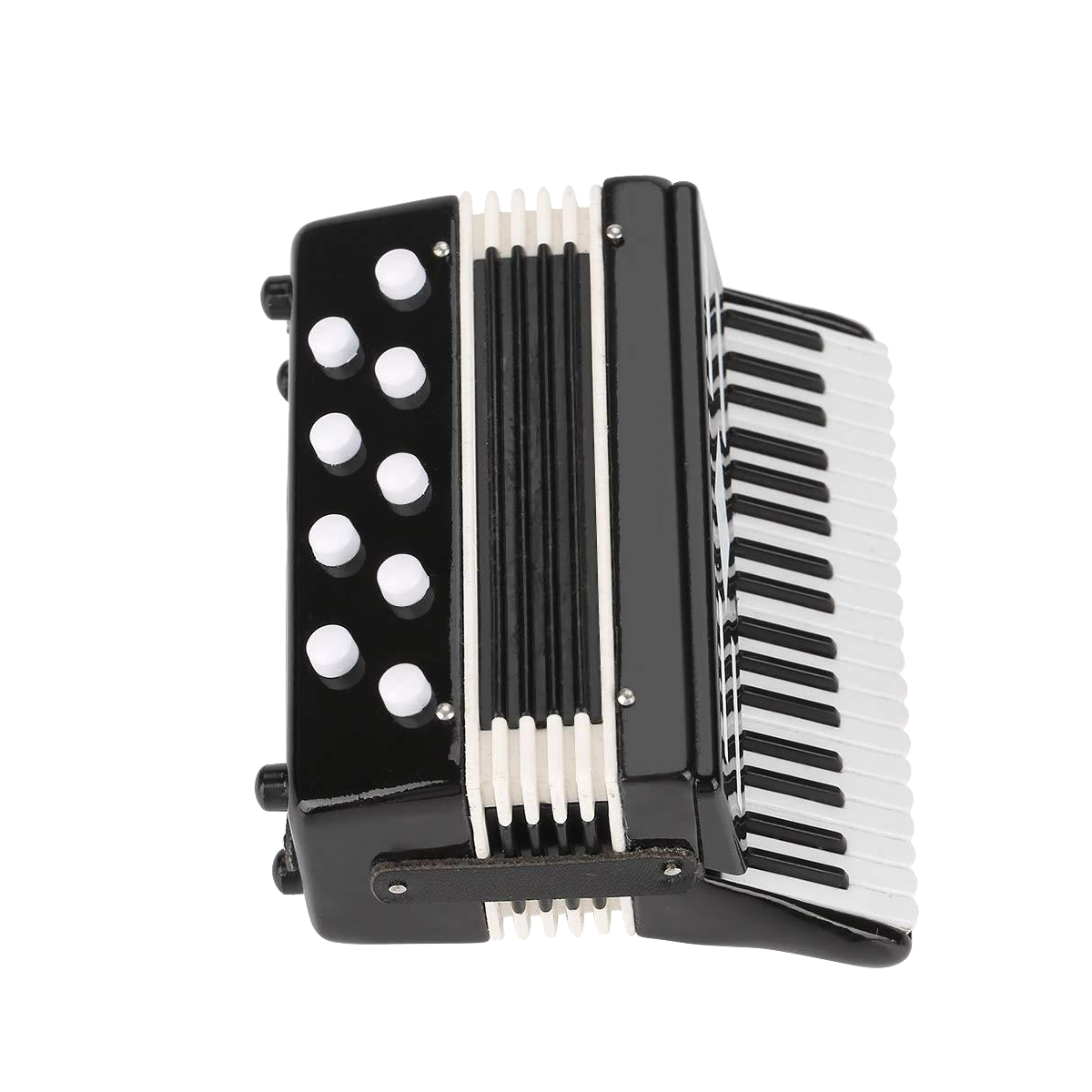 Alano Mini Musical Instrument Accordion Replica Musical Instrument Decoration Ornaments Musical Gift G-0026