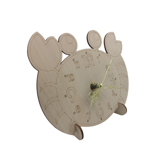 Quartz clock - crab