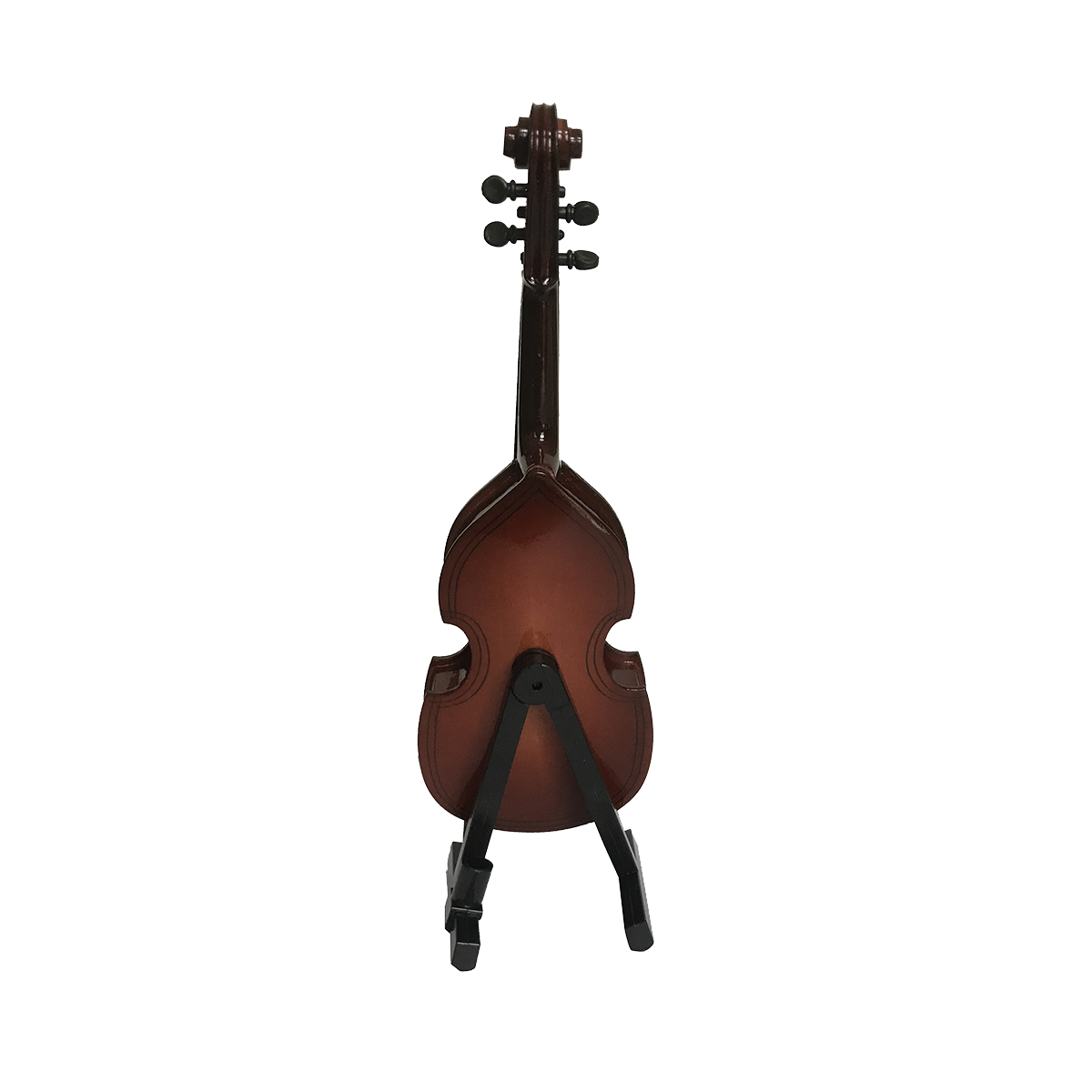 ALANO bass 14cm Model Wooden Guitar Muscial Minirature  Christmas Tree Pendant Decorative Musical instrument C-220427-10