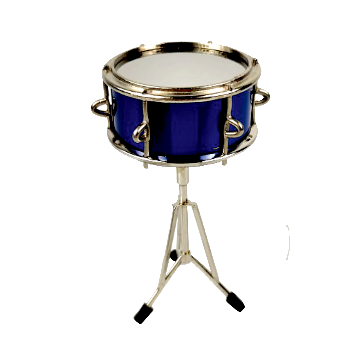 ALANO Mini Drum model mini drum set Musical Instrument Ornament Decoration Gift (Blue) G-0114